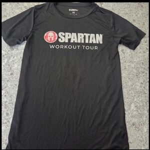 Women's Spartan Workout Tour "Drop the Excuses. Spartan the eff up!" Size Medium